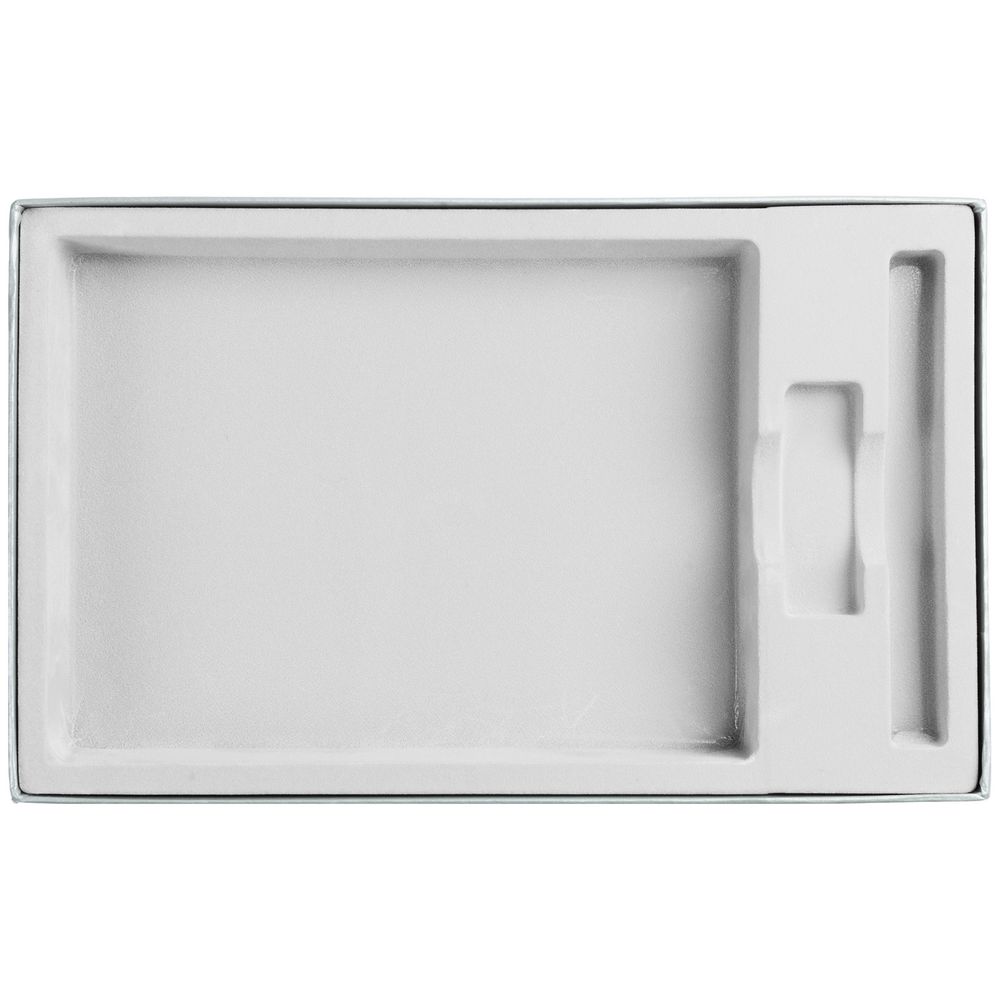 Коробка In Form с ложементом под ежедневник, флешку, ручку, ver. 2, серая-1