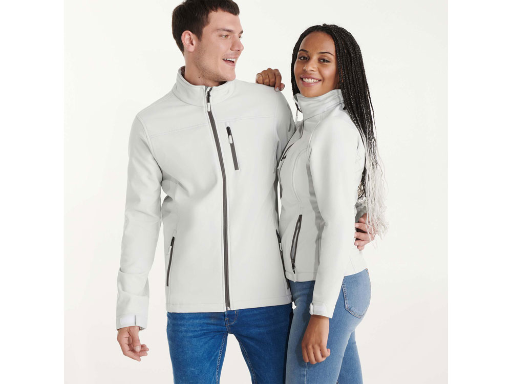 Куртка софтшел Antartida, мужская, жемчужный-5