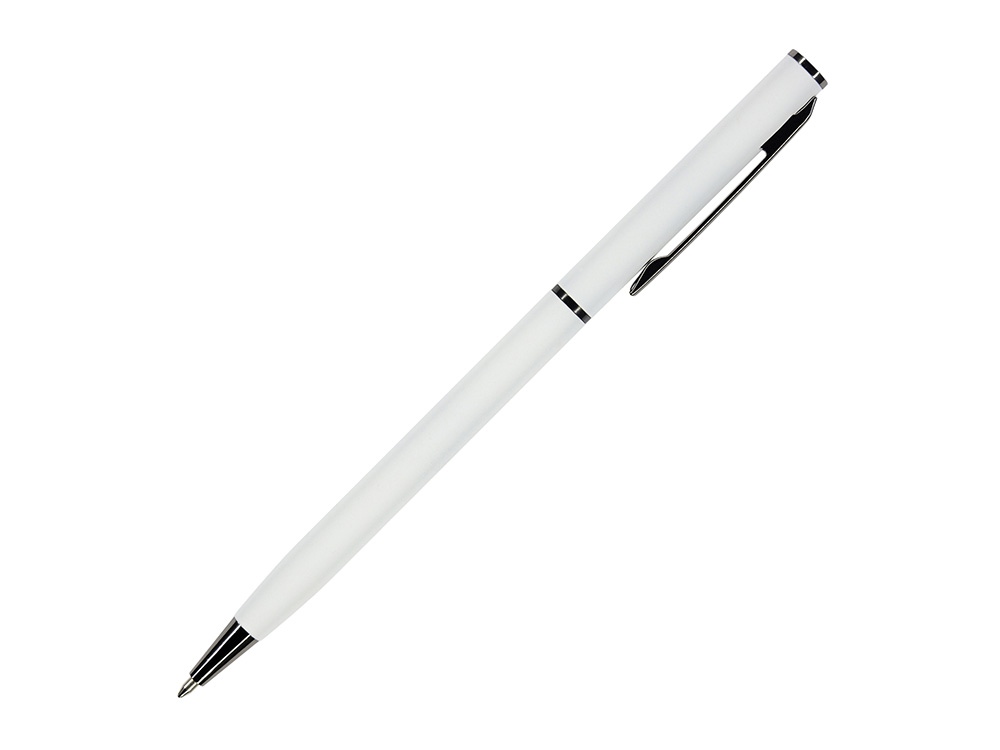 Ручка шариковая автоматическая BrunoVisconti® PALERMO цвет корпуса белый, soft-touch, 0.7 мм-0