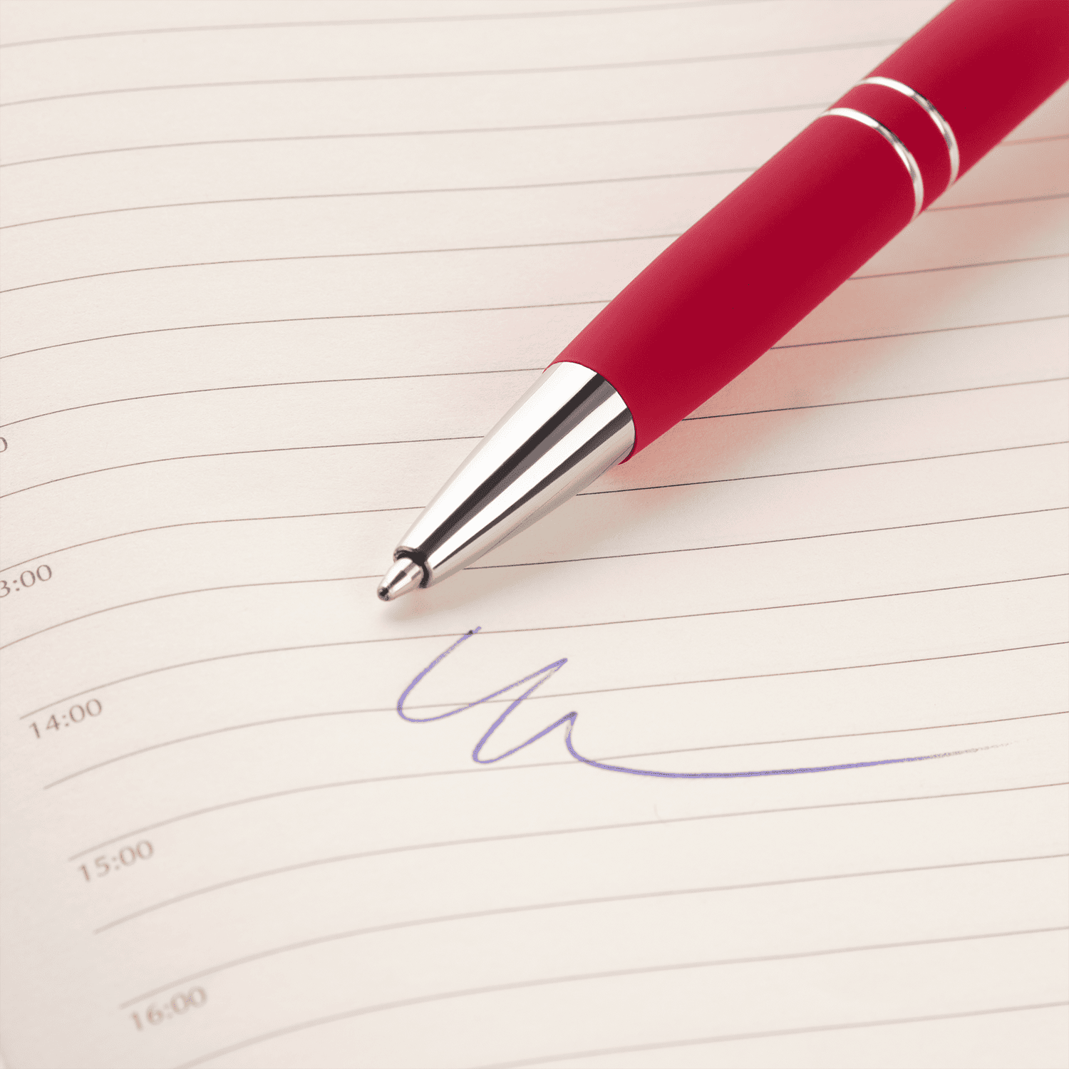 Шариковая ручка Comet NEO, красная-4