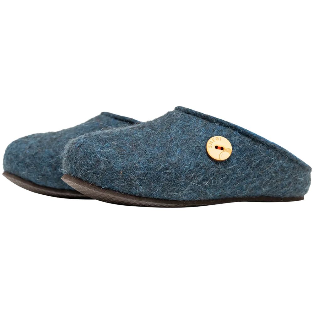 Домашние валенки Step, темно-синие (индиго)-1