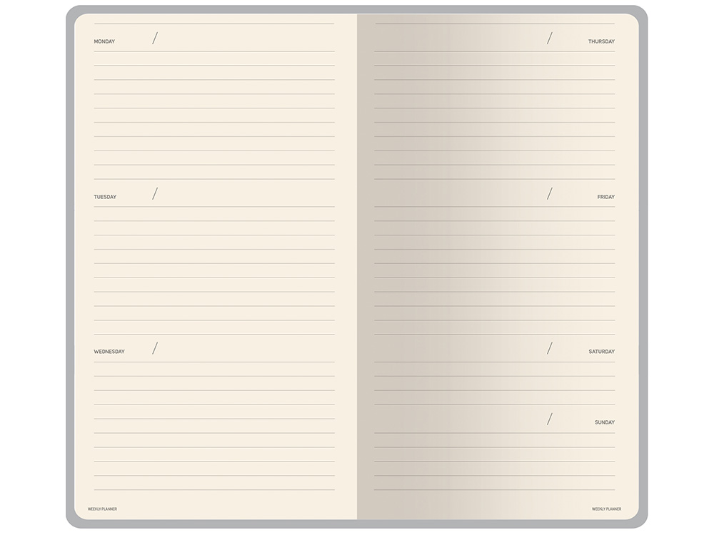 Еженедельник недатированный А6 Verde с нашивкой, зеленый-5