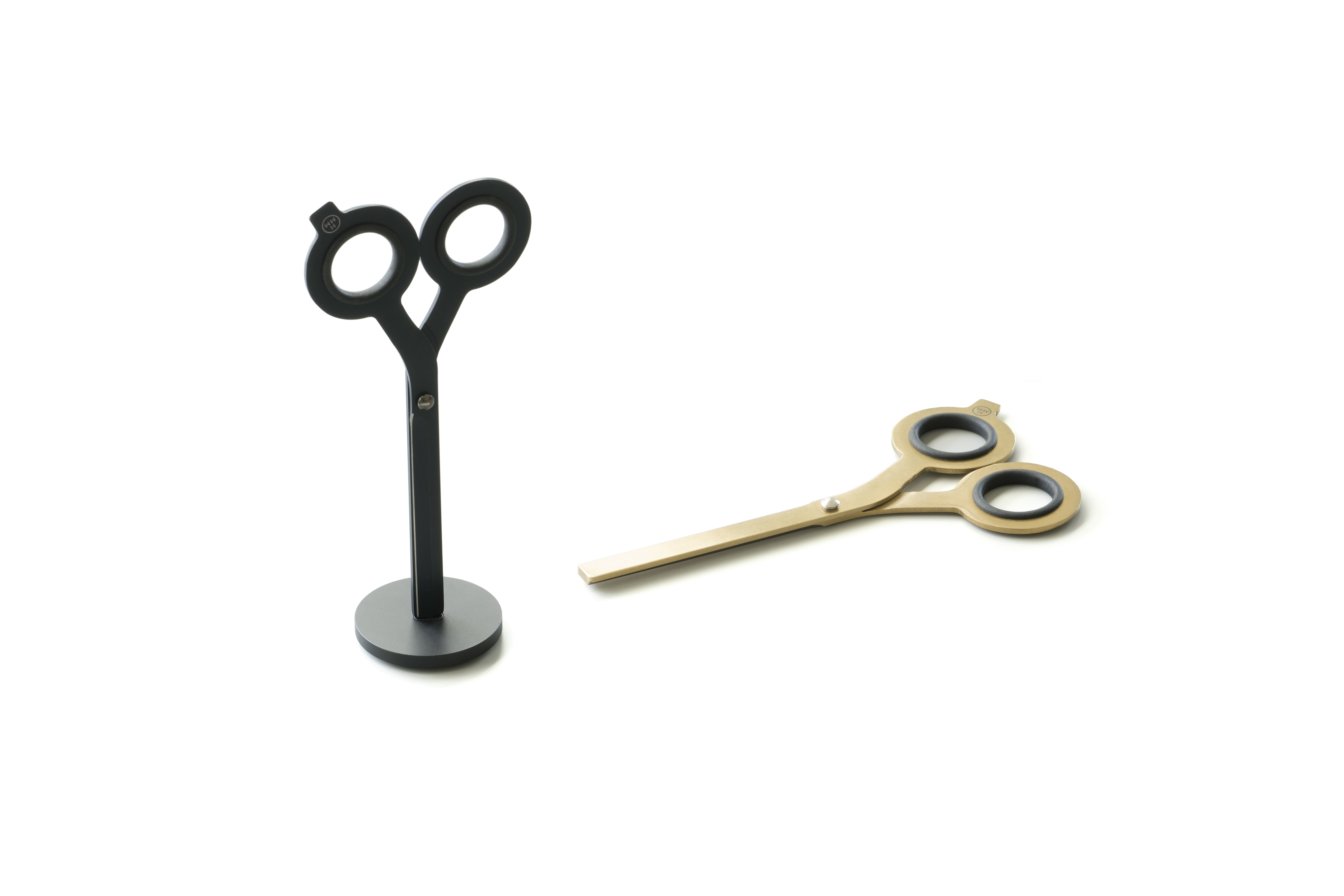 Настольные ножницы на магнитной подставке SCISSORS BLACK черные-12