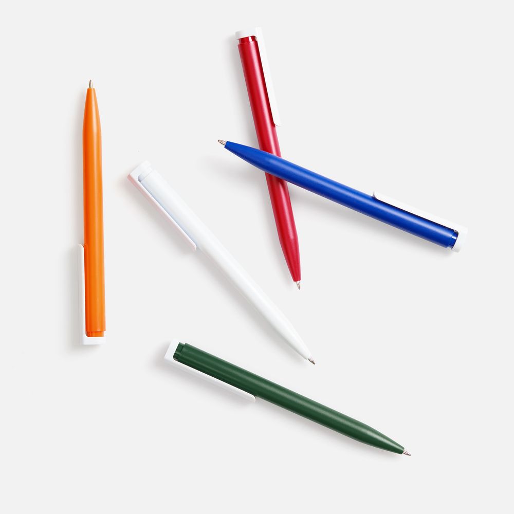 Ручка шариковая Dotto, красная-2