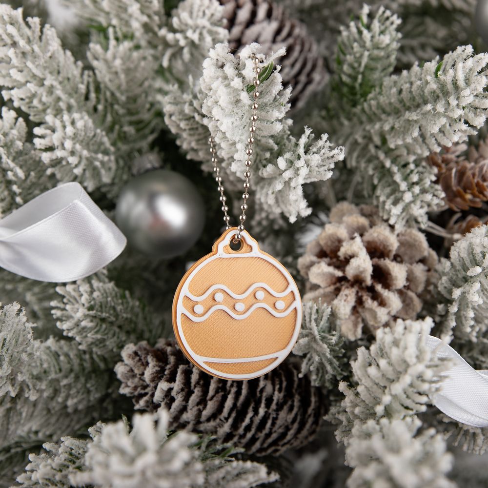 Мини-подвеска «Пряник», 3D-печать на заказ, шарик-1