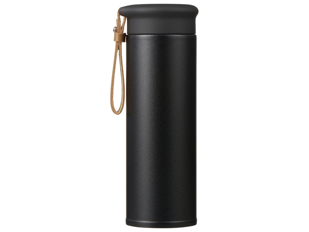 Вакуумный термос Engage, 450 мл, тубус, черный-3