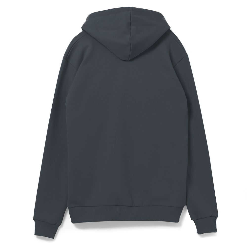 Толстовка на молнии с капюшоном Siverga 2.0, темно-серая (графит)-2