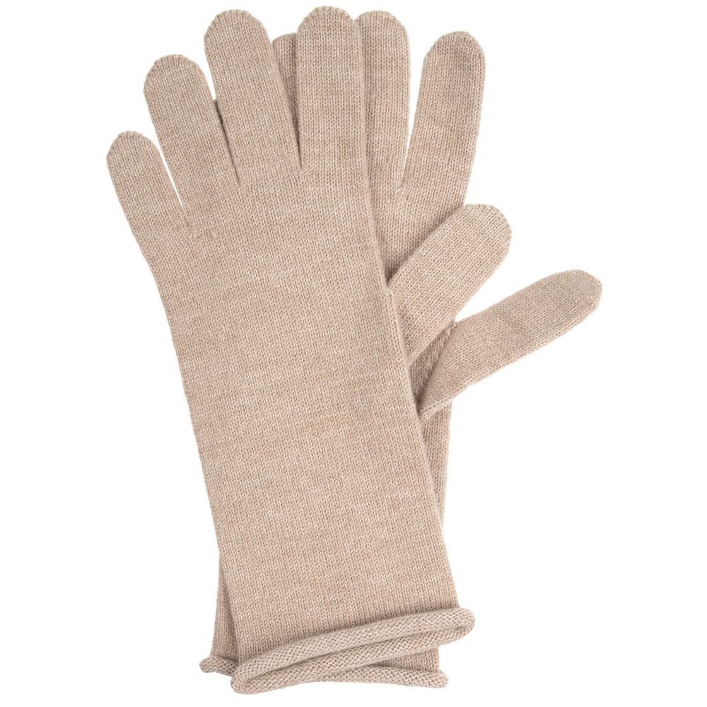 Перчатки Alpine, удлиненные, бежевые-1