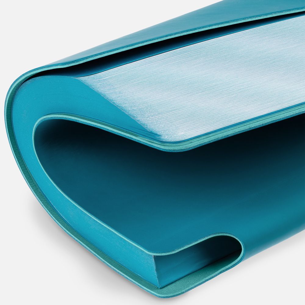 Ежедневник Flexpen Shall, недатированный, бирюзовый-3