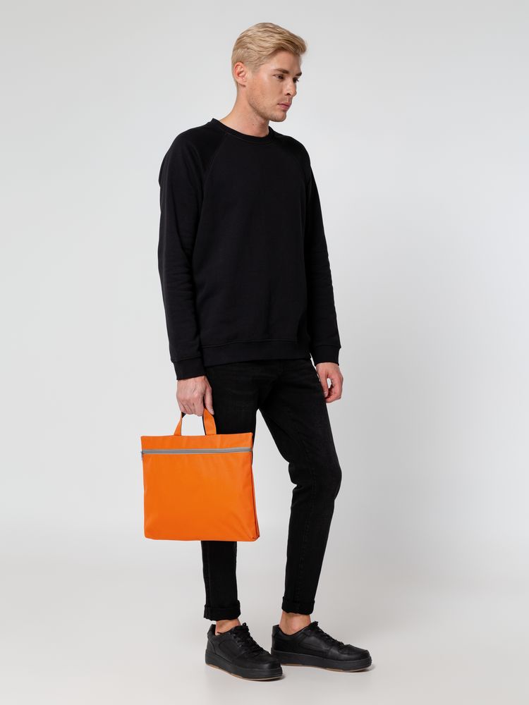 Сумка-папка Simple, оранжевая-5