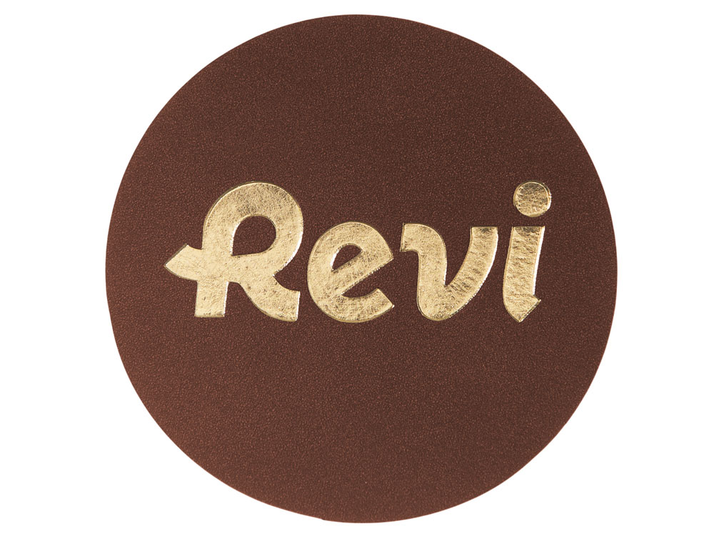 ПАТЧ КРУГ nubuk (коричневый ) 6,0 х 6,0 см-2