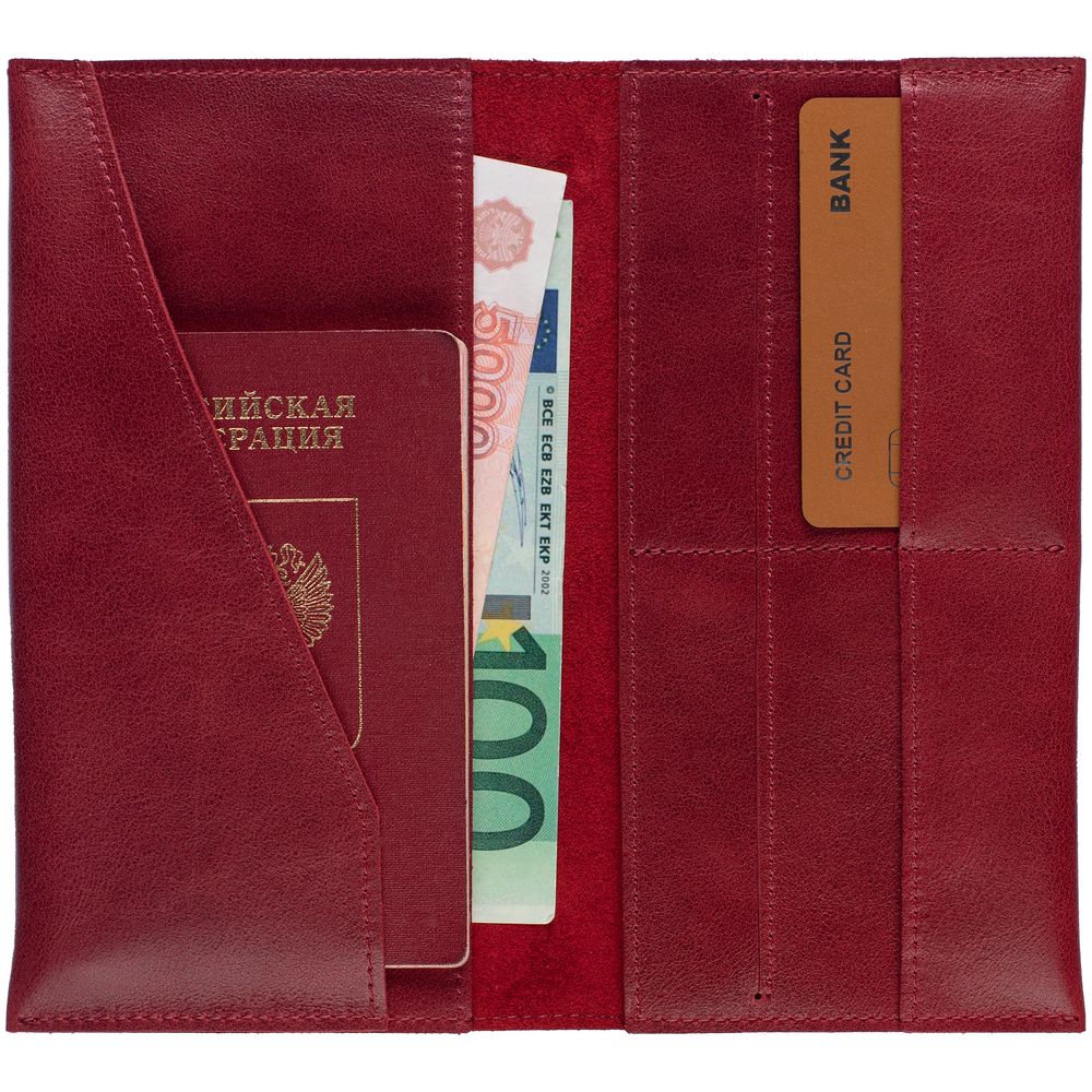 Дорожный органайзер Apache, темно-красный-2