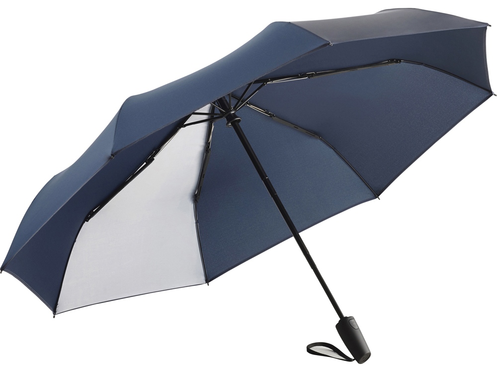 Зонт складной 5477 ColorReflex со светоотражающими клиньями, полуавтомат, лайм-11