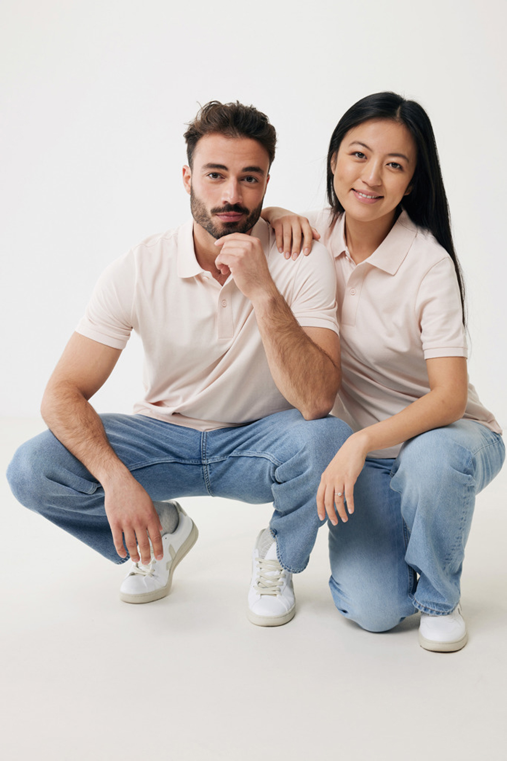 Рубашка поло Iqoniq Yosemite из переработанного хлопка-пике, унисекс, 220 г/м²-5