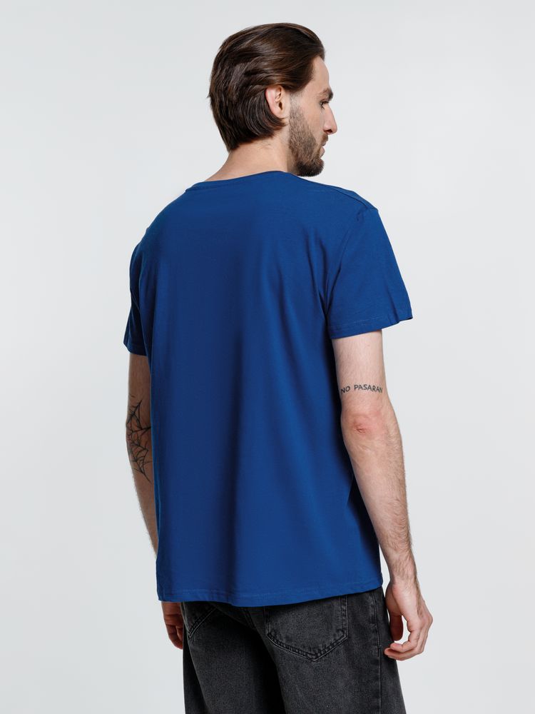 Футболка унисекс Ankara, ярко-синяя-4