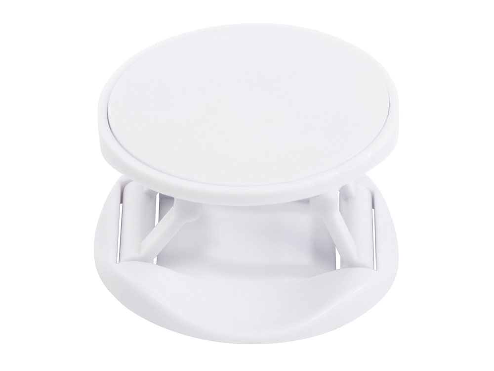 Держатель для телефона с отверстием для пальца Pop Flex, белый-1