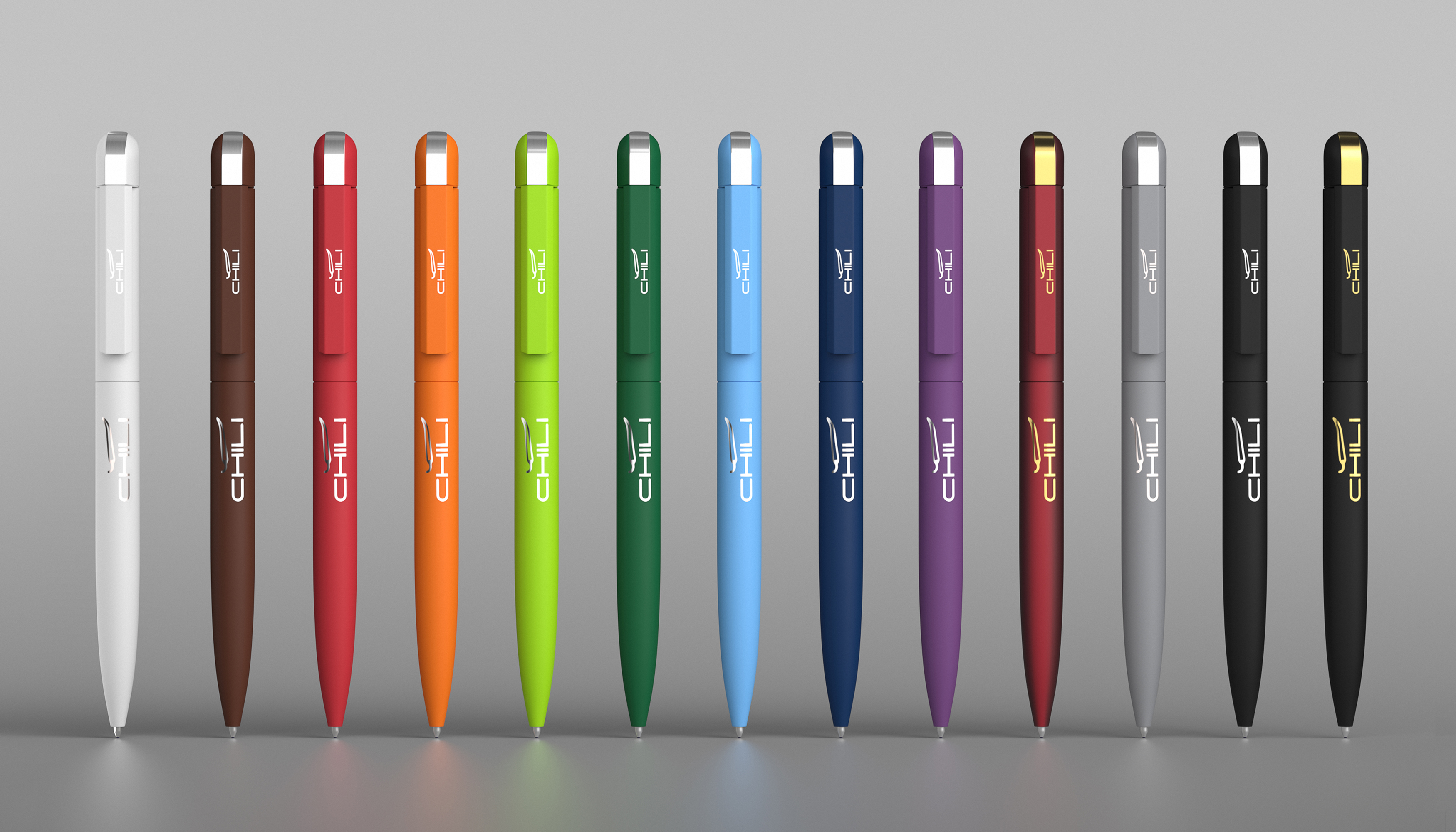 Ручка шариковая "Jupiter", покрытие soft touch-3