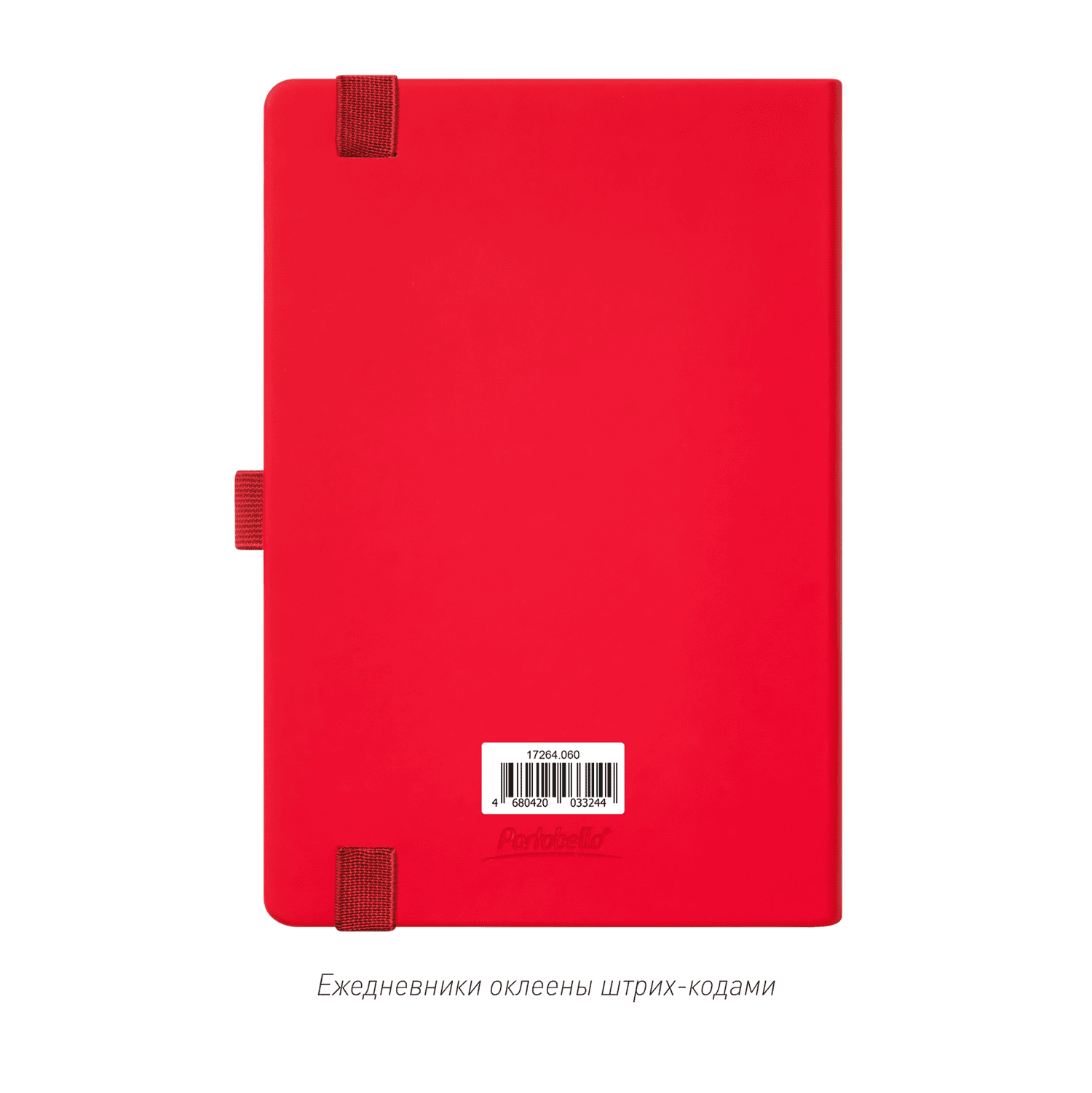 Ежедневник Альфа (Alpha) недатированный, красный/серый-9