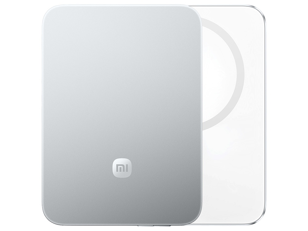 Внешний аккумулятор Xiaomi UltraThin Magnetic Power Bank 5000 15W GL Glacier Silver-2