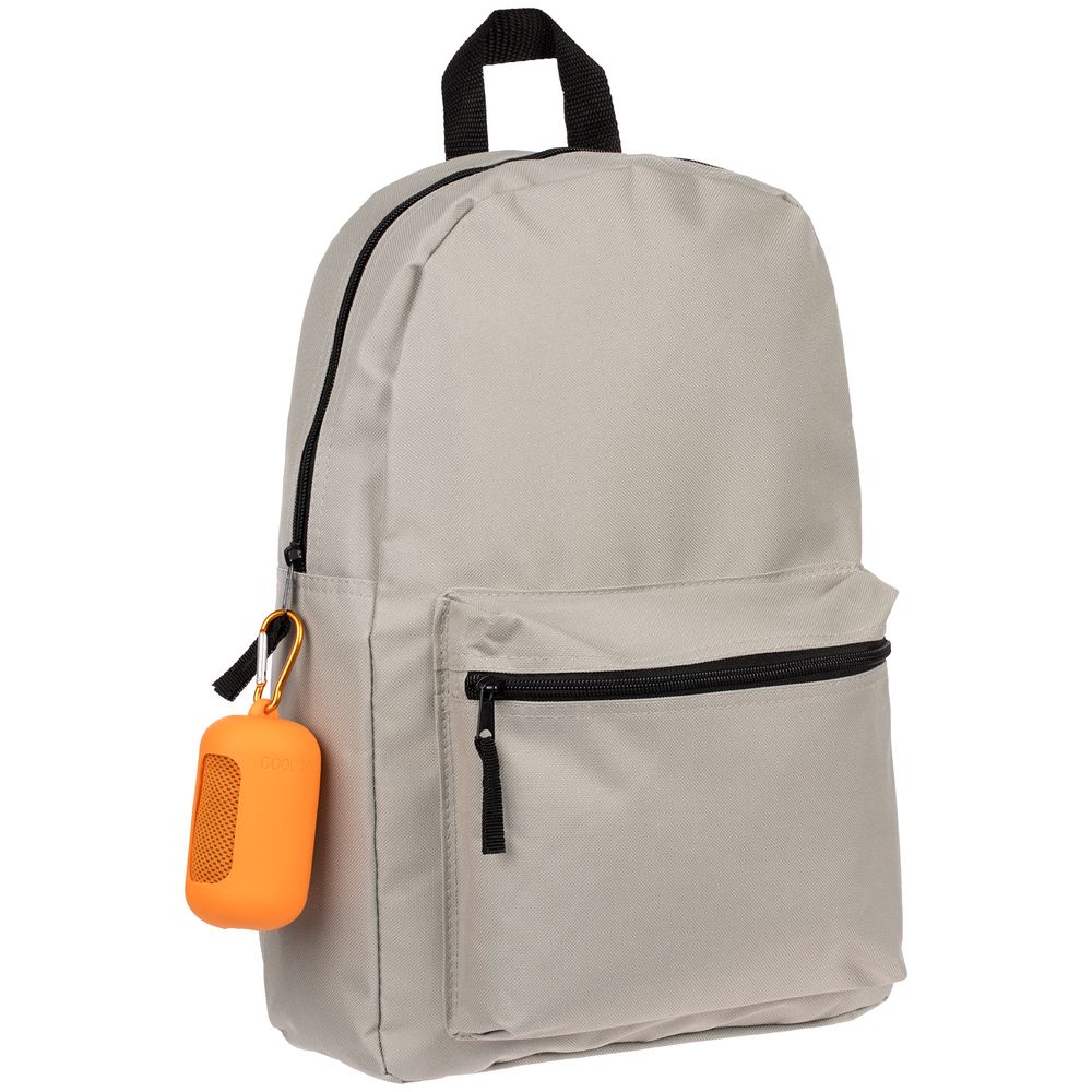 Охлаждающее полотенце Narvik в силиконовом чехле, оранжевое-4