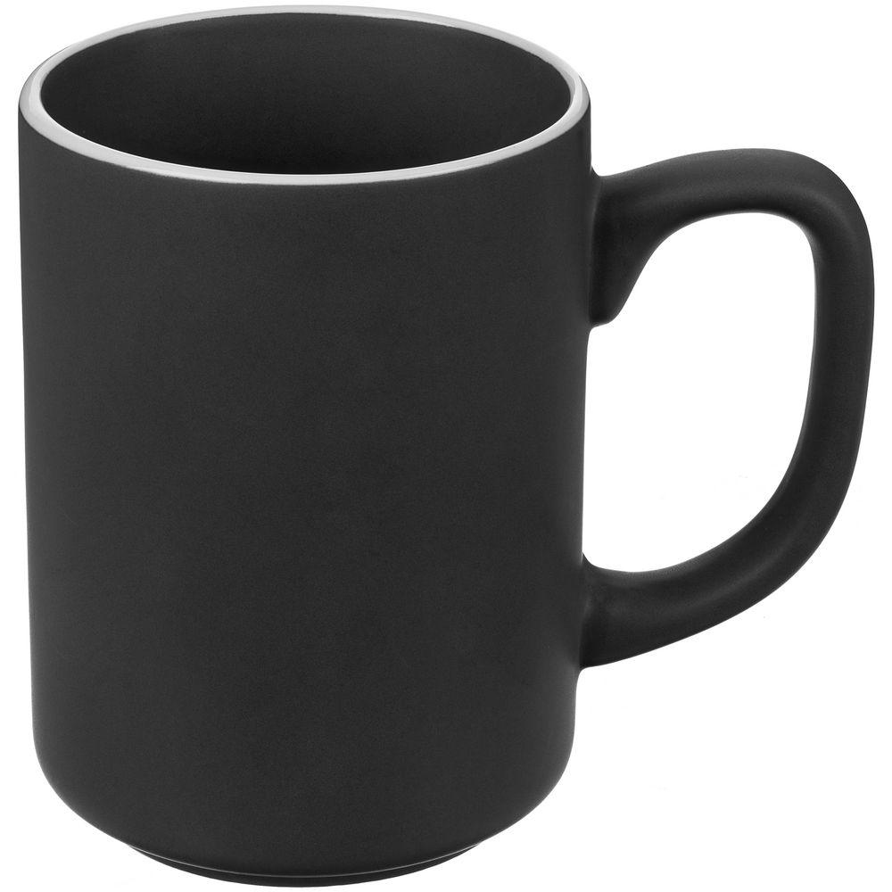 Кружка Mugful, темно-серая (графитовая)-0