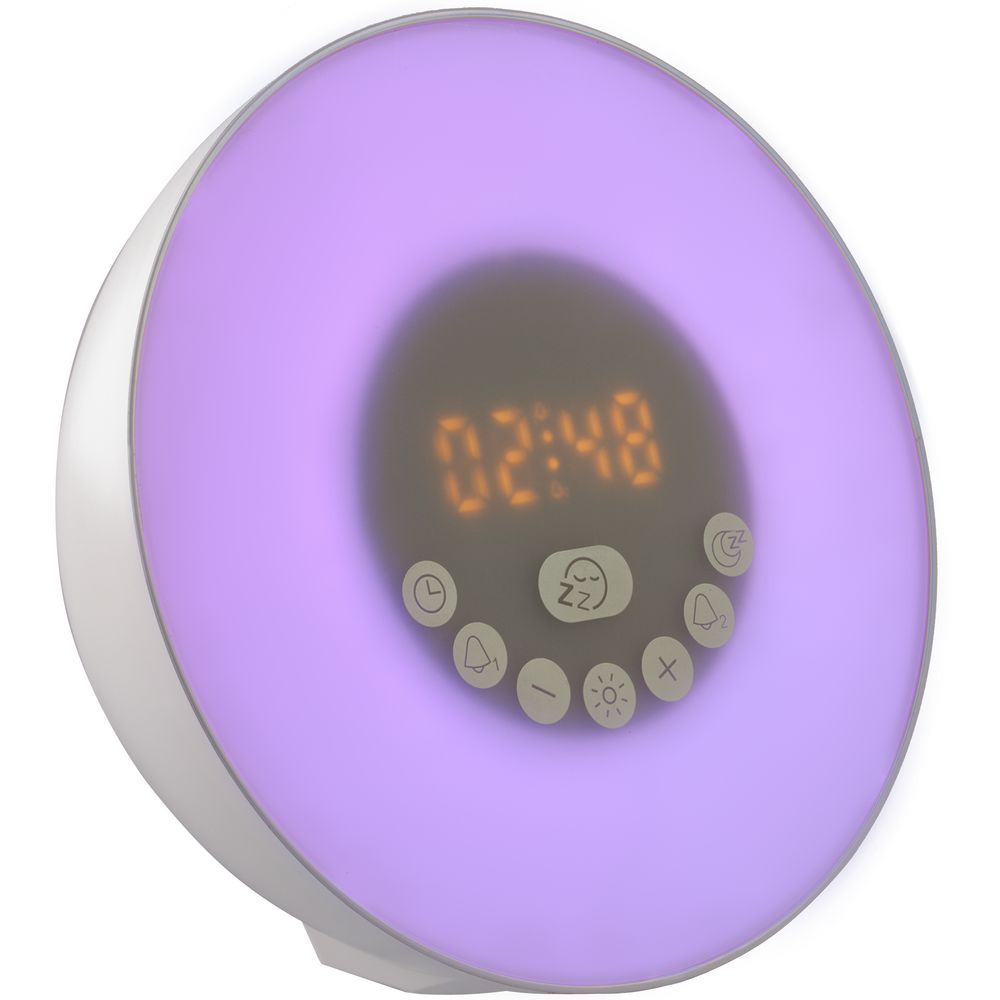 Лампа-колонка dreamTime для пробуждения светом и музыкой, белая-4