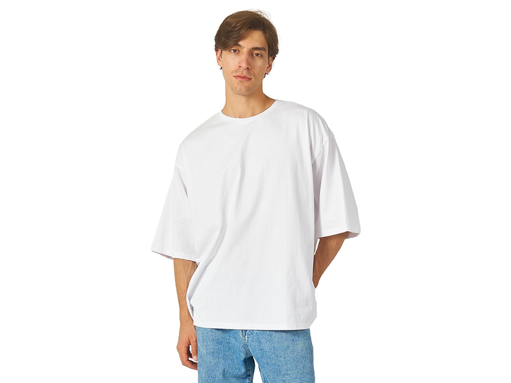 Футболка Berlin к/р оверсайз, 100% хлопок, 180гр, белый-1