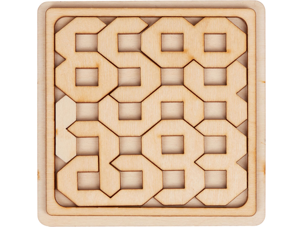 Деревянная головоломка Цифры-2