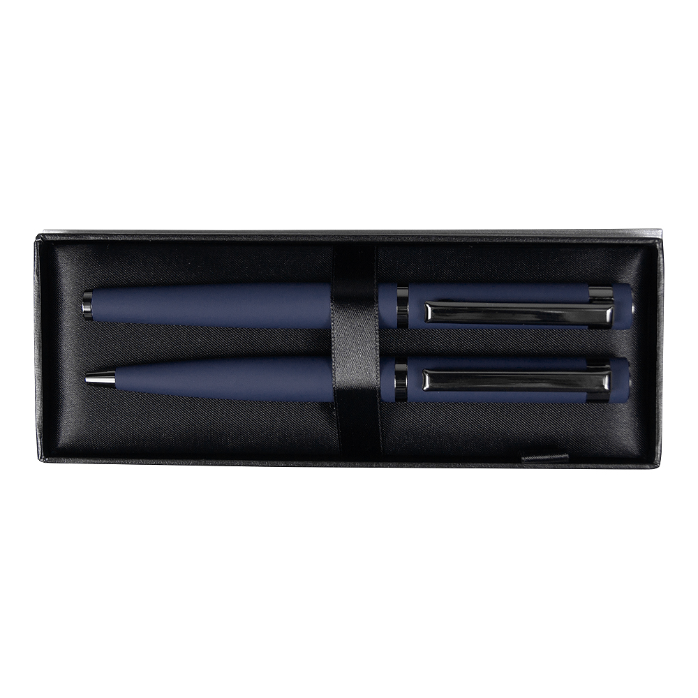 Набор ручек Attashe Solution в подарочной коробке Emotion, Синий-0