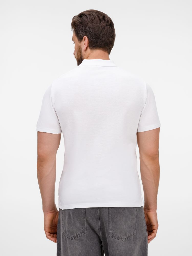 Рубашка поло унисекс Tervise, белая-3