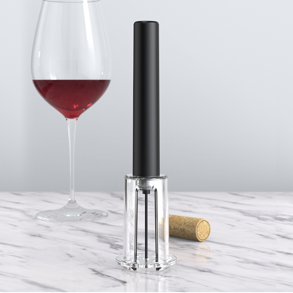 Штопор вакуумный Дентон, Черный-3