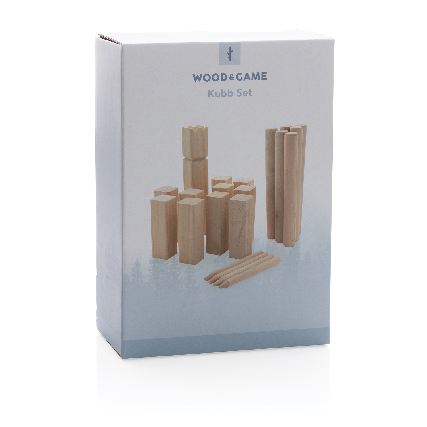 Деревянный игровой набор Kubb-6