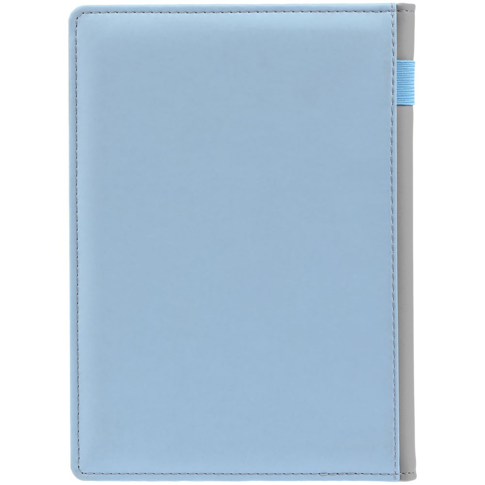 Ежедневник Spain Shall, недатированный, голубой с серым-2