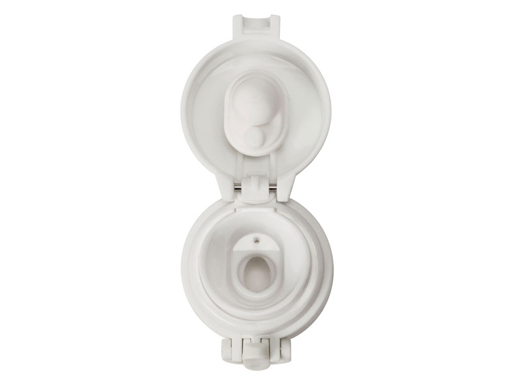 Вакуумная герметичная термокружка Inter, белый, нерж. сталь-6