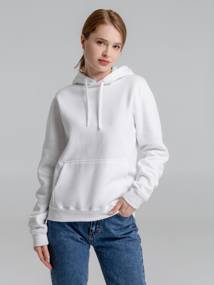 Толстовка с капюшоном Slam 320, белая-7