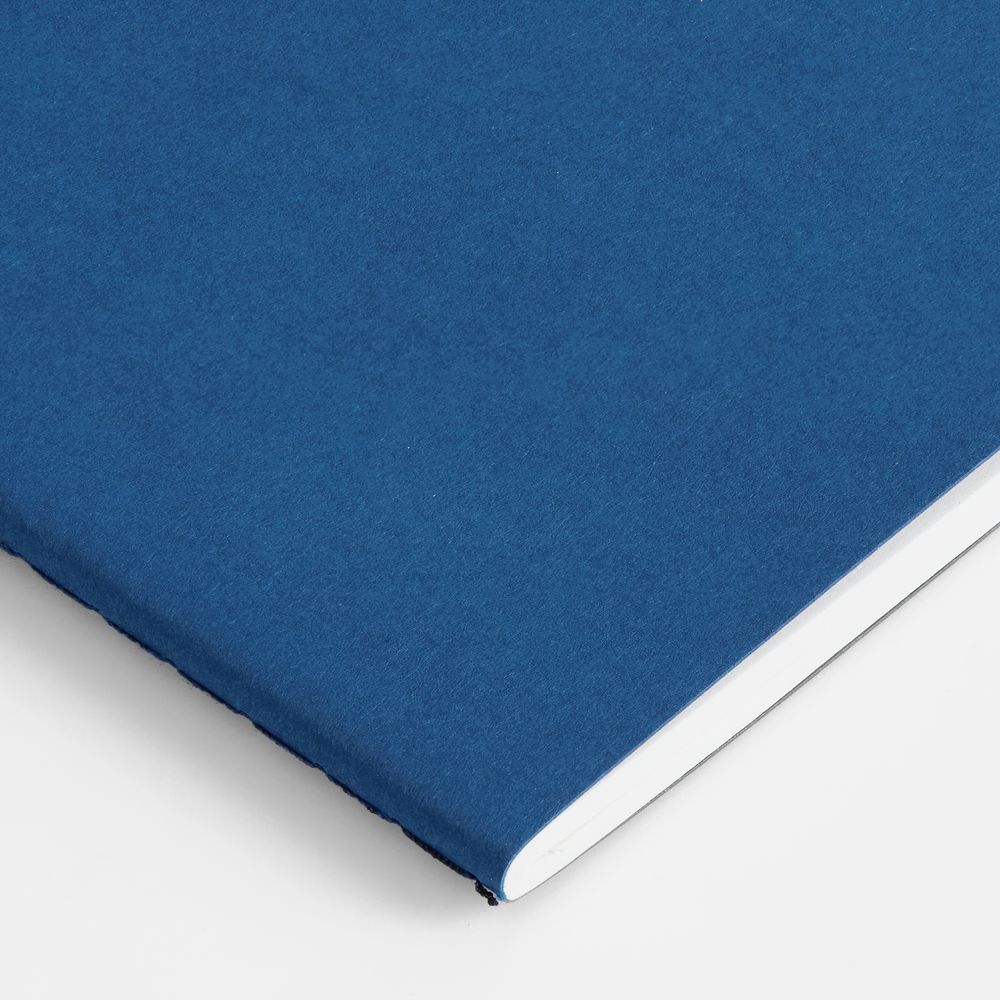 Блокнот Marco в клетку, синий-2