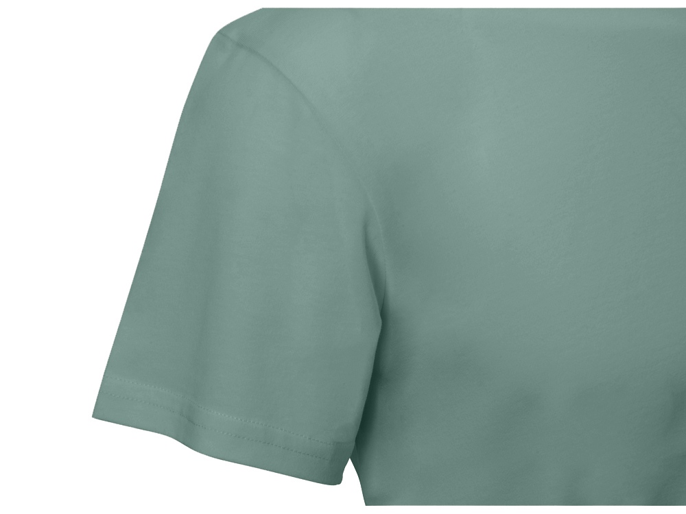 Футболка HD Fit короткий рукав с эластаном, припылено-бирюзовый-7