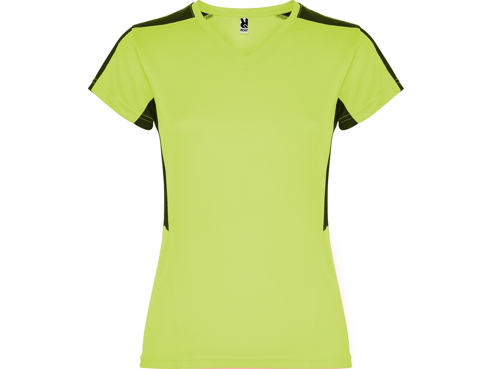 Футболка Suzuka женская, лаймовый пунш/черный-0