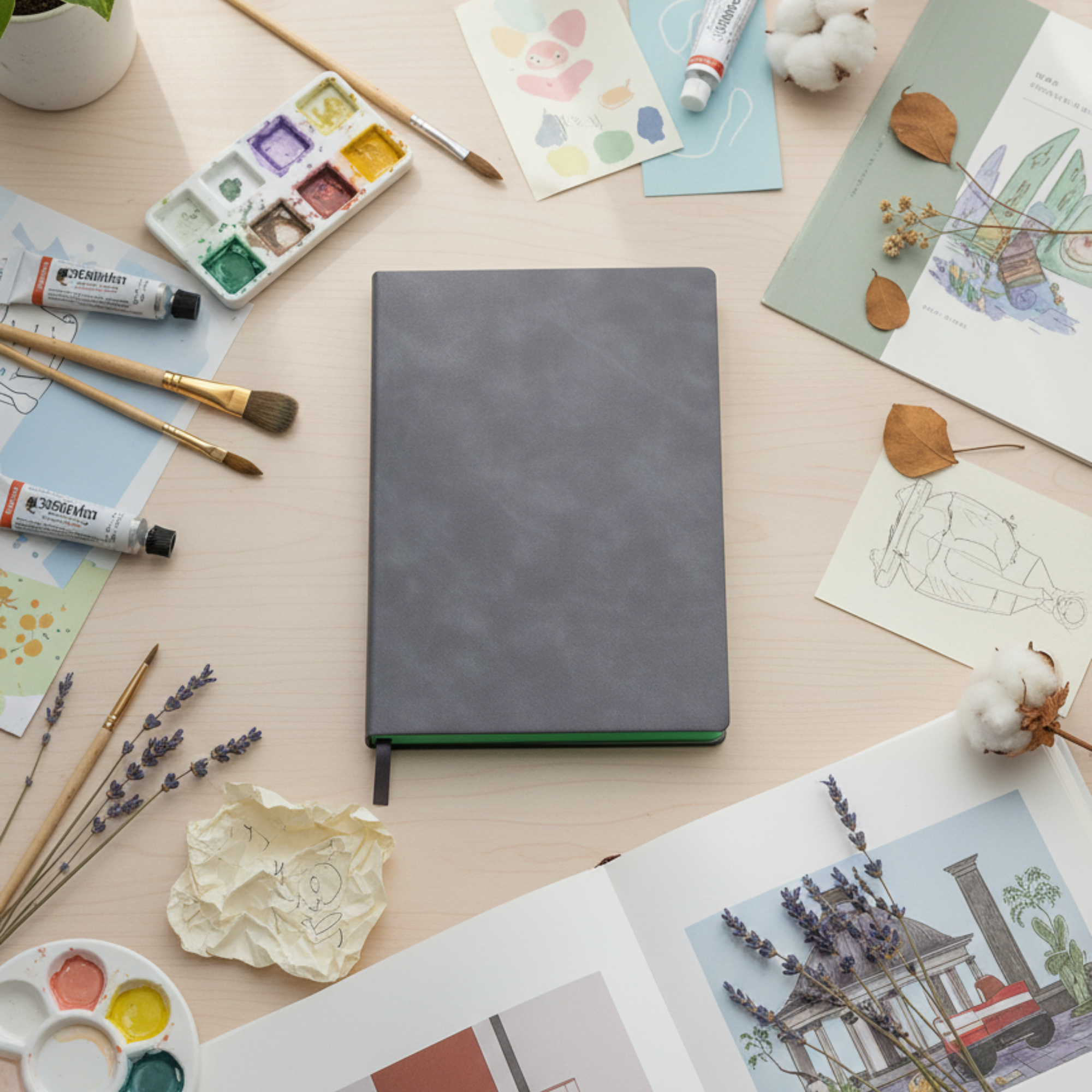 Ежедневник A5 недатированный Carisma в мягком переплёте, Зеленый-6