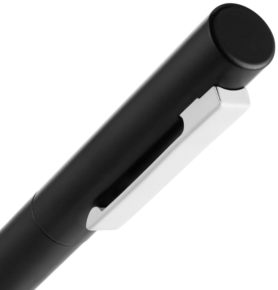 Ручка шариковая Inkolor, черная с белым-2