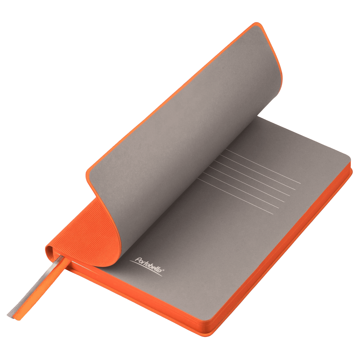 Ежедневник Rain недатированный, оранжевый-0