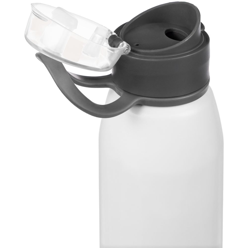 Бутылка для воды Billy Gym, матовая белая-1