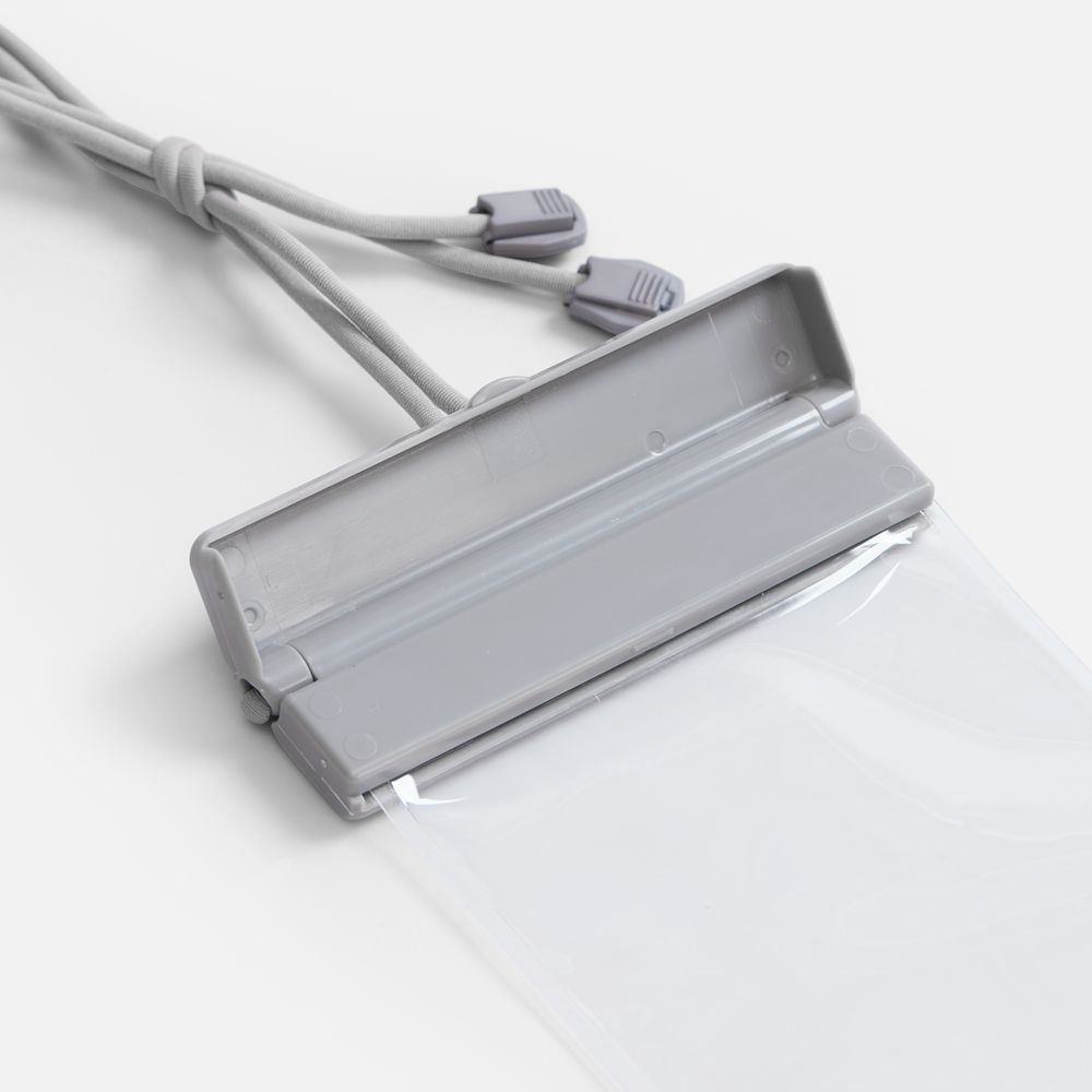 Водонепроницаемый чехол для телефона Aqualock, серый-2