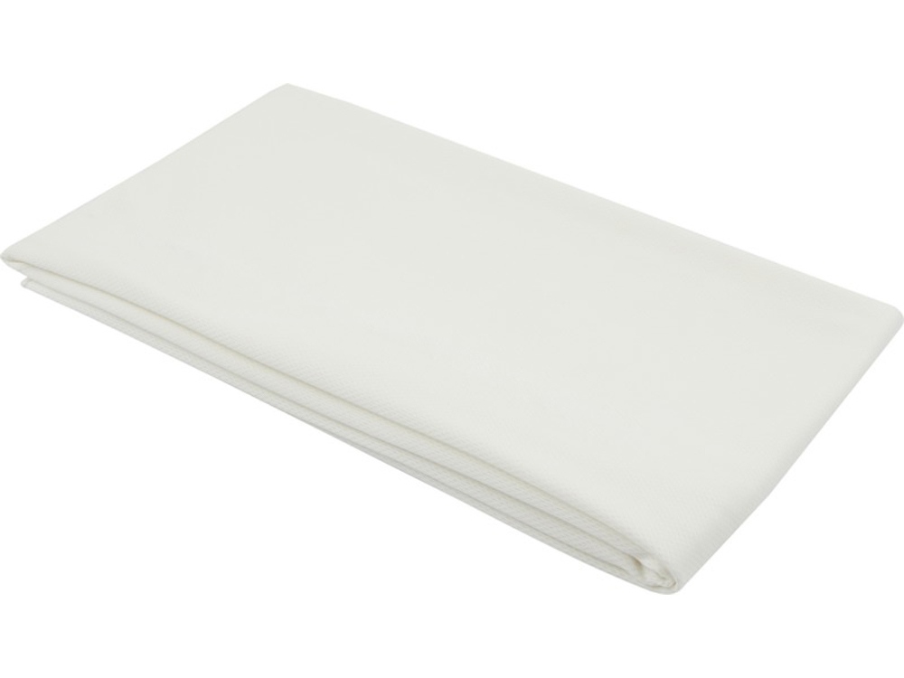 Lucas спортивное полотенце из переработанного полиэстера 70х140 см - Белый-3