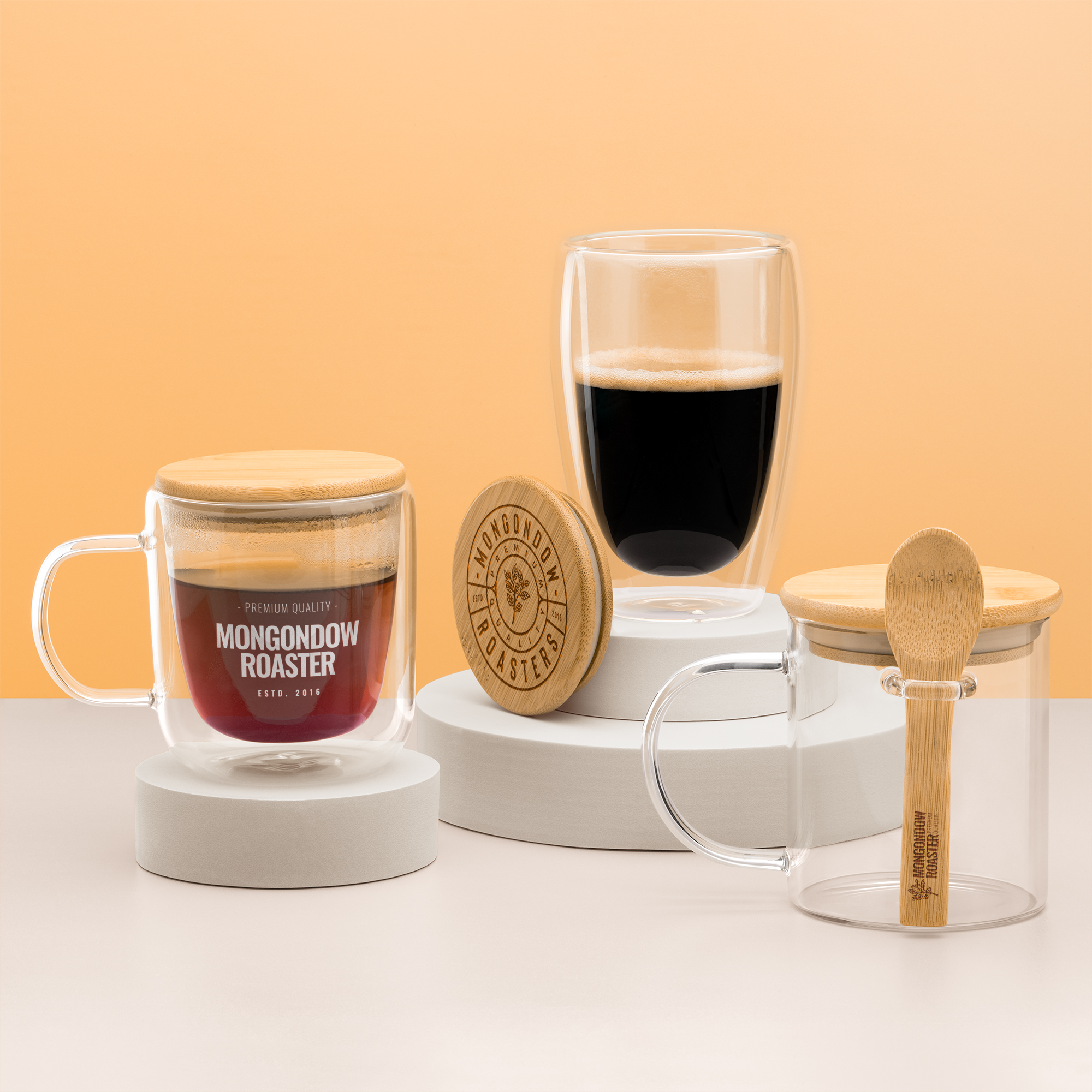 Стакан VERTUS, Прозрачный-3