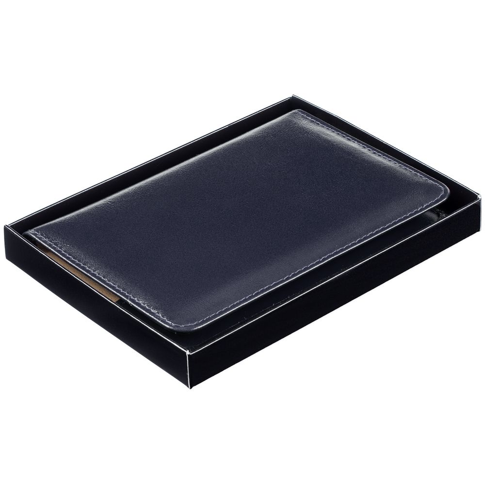 Обложка для паспорта Signature, синяя-4