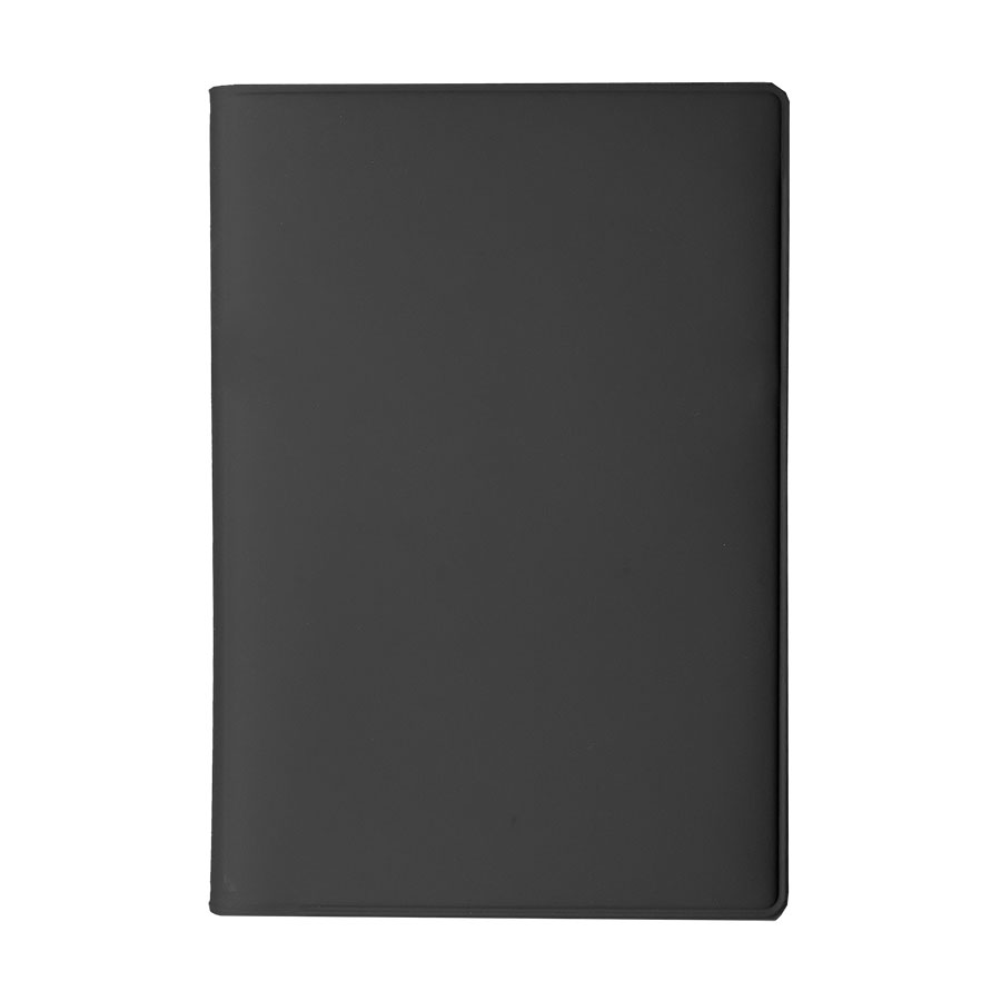 Обложка для паспорта Simply, 13.5 х 19.5 см, черная, PU, черный-0