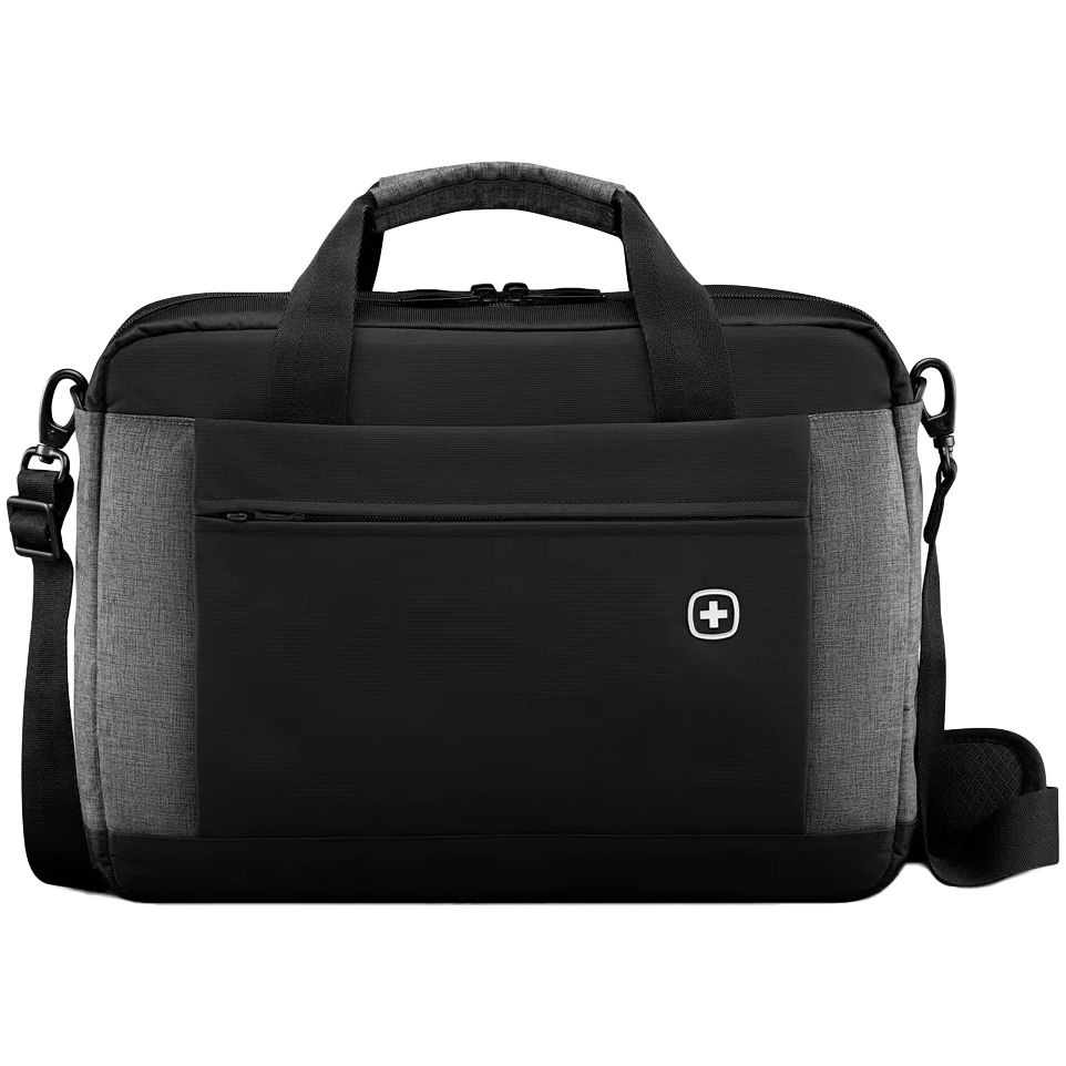 Сумка для ноутбука 16, черный с серым-1