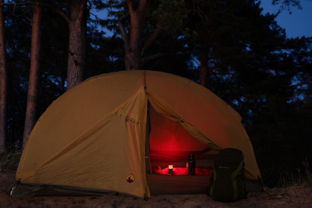 Кемпинговый фонарь Fyrtorn, серый с черным-4