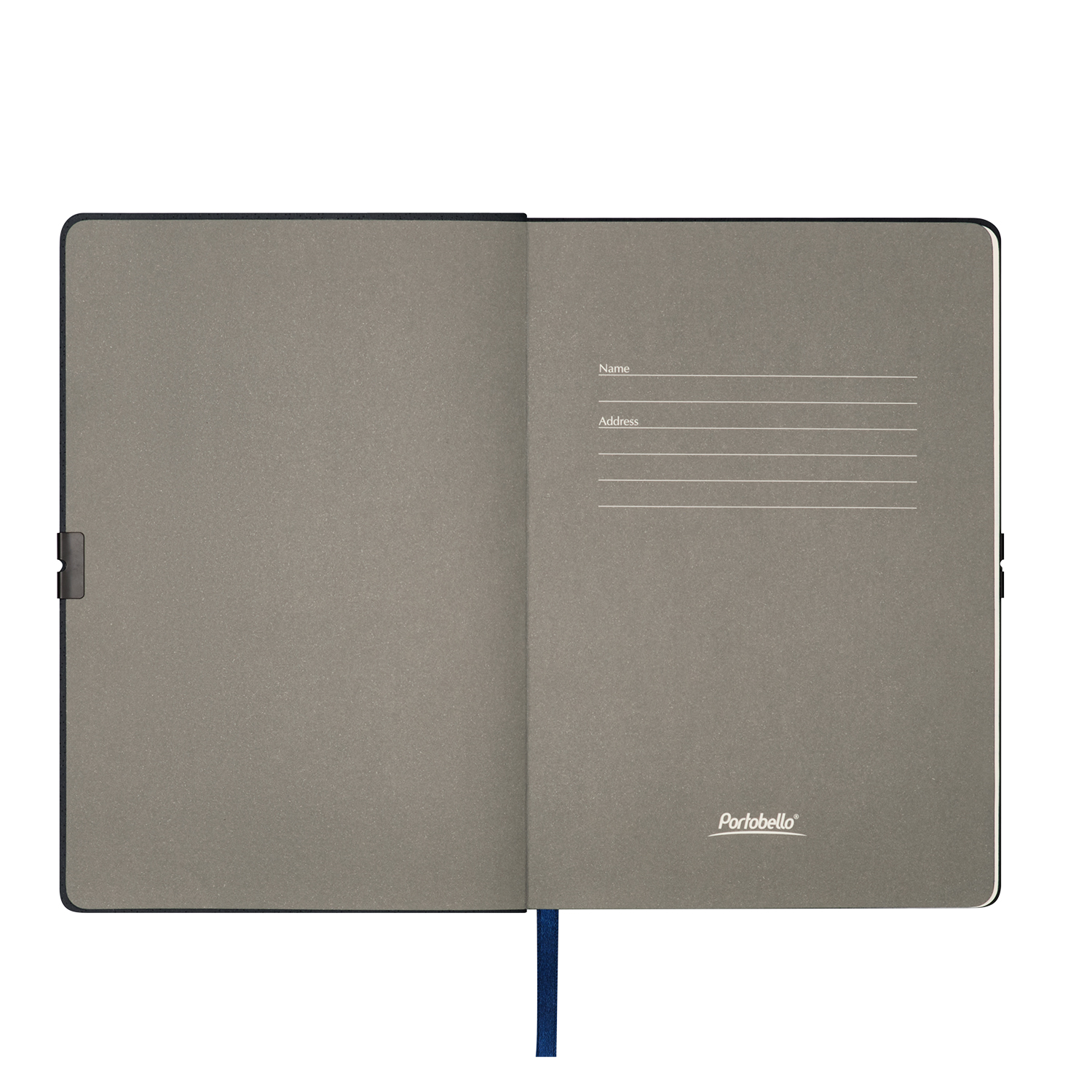 Ежедневник In Velour недатированный, синий-6